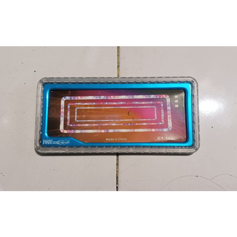 Tempat plat nomor motor dg lampu led