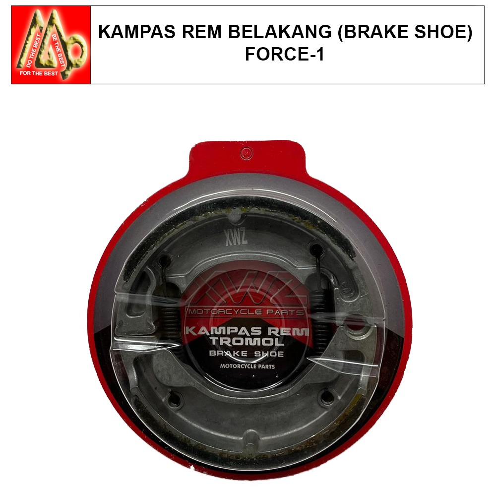 Force-1 / Kampas Rem Belakang (Brake Shoe) / XWZ