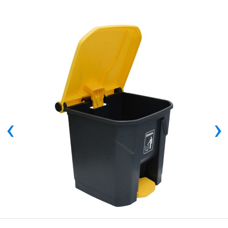KRISBOW Tempat Sampah Outdoor 30L/Dustbin Disertai Pedal