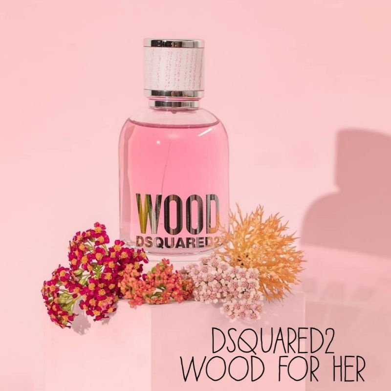 PARFUM ORIGINAL DSQUARED2 WOOD FOR HER (women) REJECT/TESTER SIAP KIRIM