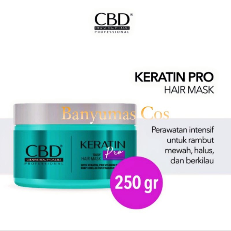 CBD Keratin pro Hair Mask 250gr
