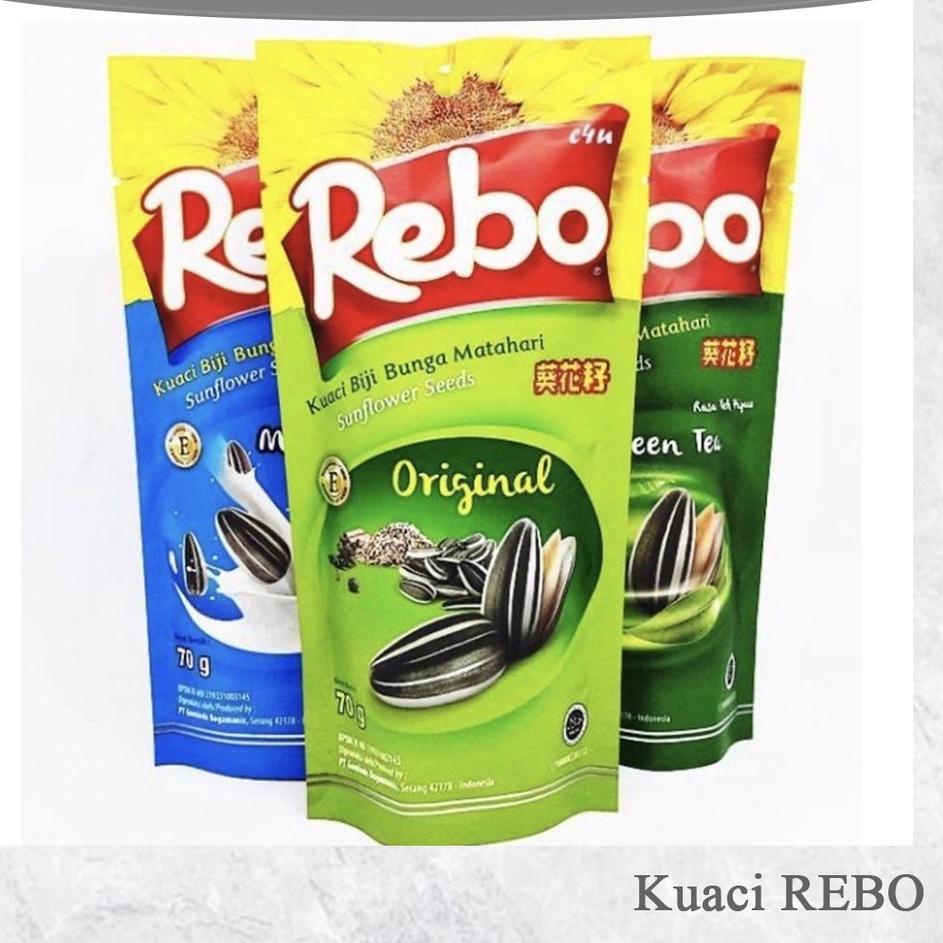 

codeM2y2X--Kuaci REBO Kemasan 150gr kuaci green tea, rebo original, milk