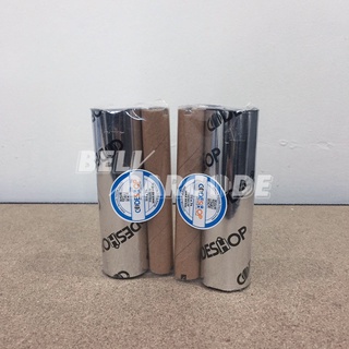 RIBBON WAX RESSIN UK. 110X74 / 110mm X 74m / 110 X 74 LABEL SEMICOATED