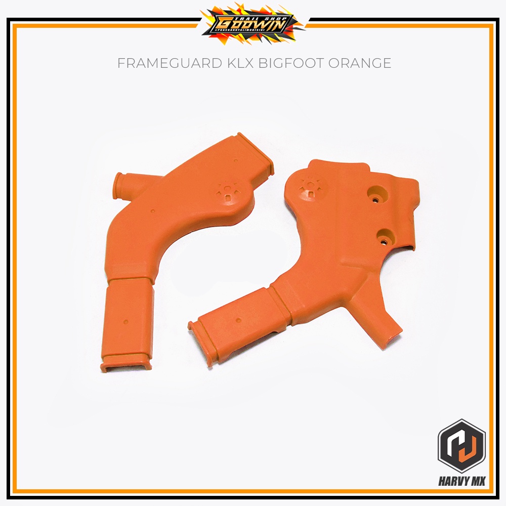 Tutup Pelindung Rangka Chasis Frameguard HARVY MX KLX 150 BIGFOOT DTRACKER NEW