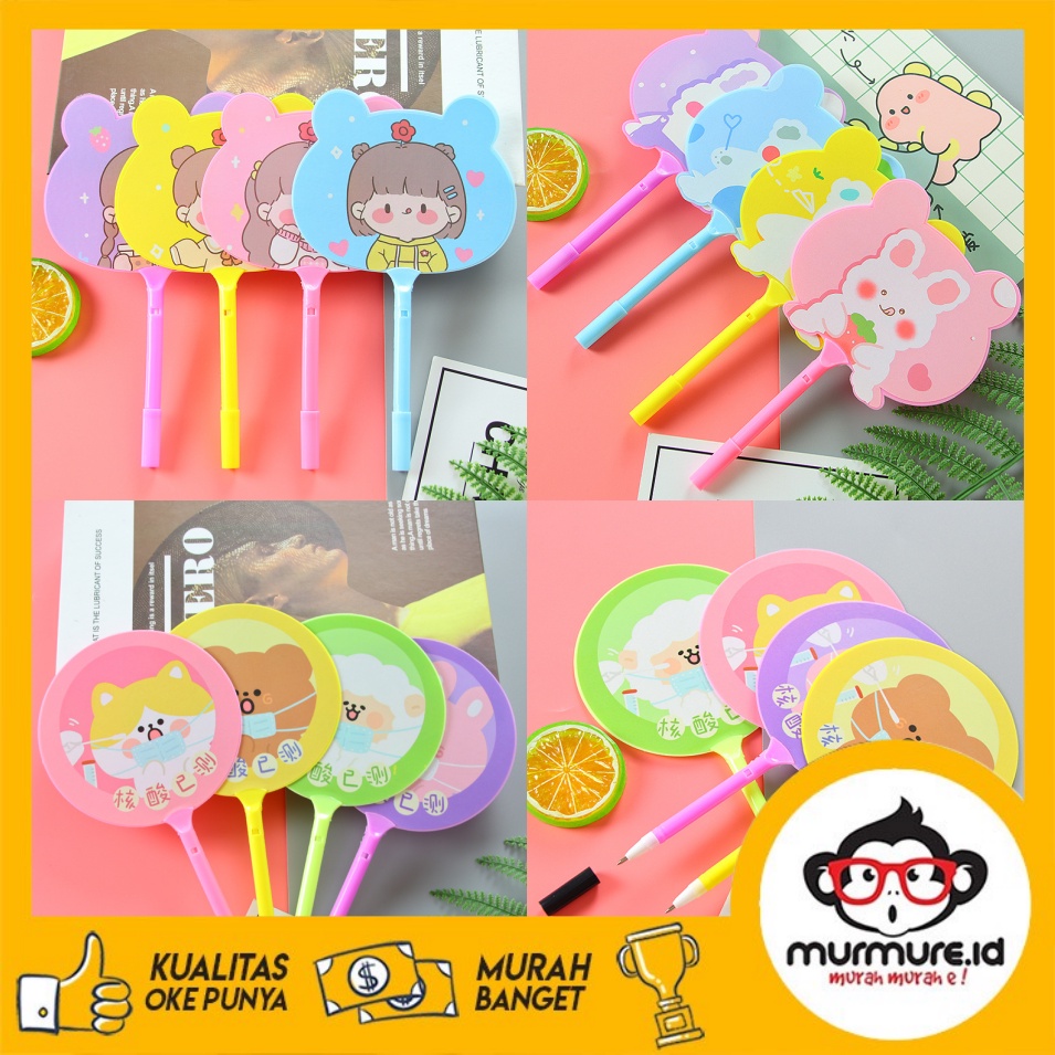 

MURMURE.ID | PENA KIPAS LUCU ANIMAL GIRL ANAK CEWEK PULPEN KIPAS BEAR KARAKTER