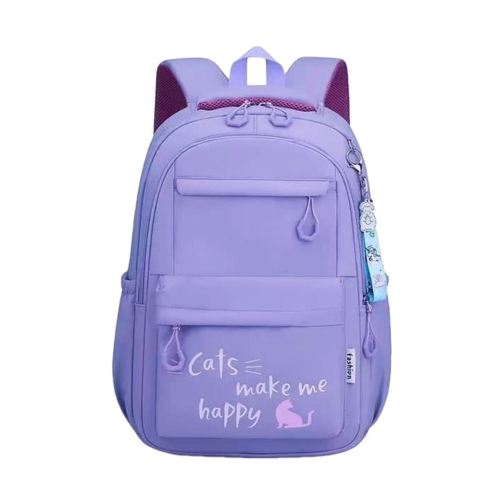 tas sekolah anak perempuan backpack sekolah anak tk sd smp sma kuliah Tas Ransel Anak Cats Girl