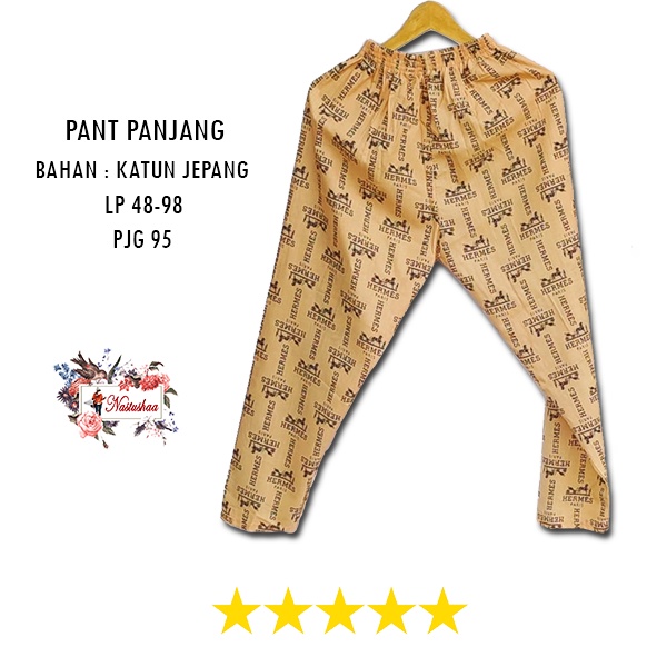 Baju Tidur Cewek Lengan Panjang Motif Branded Piyama Wanita Kekinian Pajamas Set Dewasa Bahan Katun Jepang Adem Babydoll Busui Friendly All Size