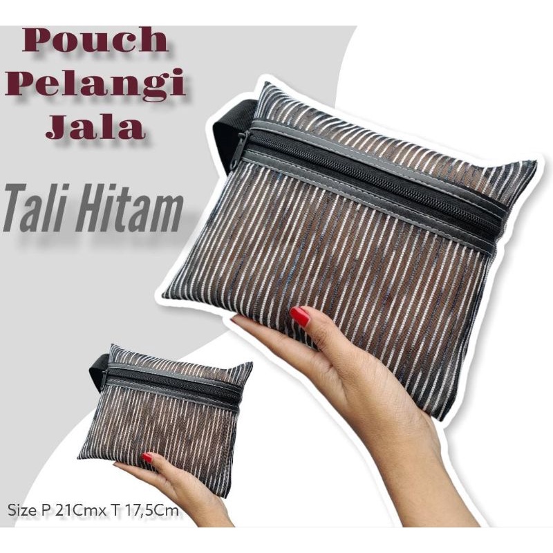 POUCH KOSMETIK PELANGI JALA