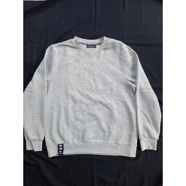 thrift crewneck dari kappa