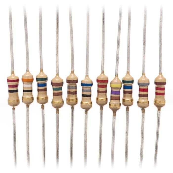 Resistor 50 Pcs 330 ohm 5% 1/4W Resistor Carbon Film 330ohm 50Pcs