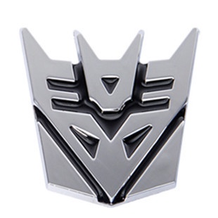 Stiker Logo Transformers 3D Untuk Mobil