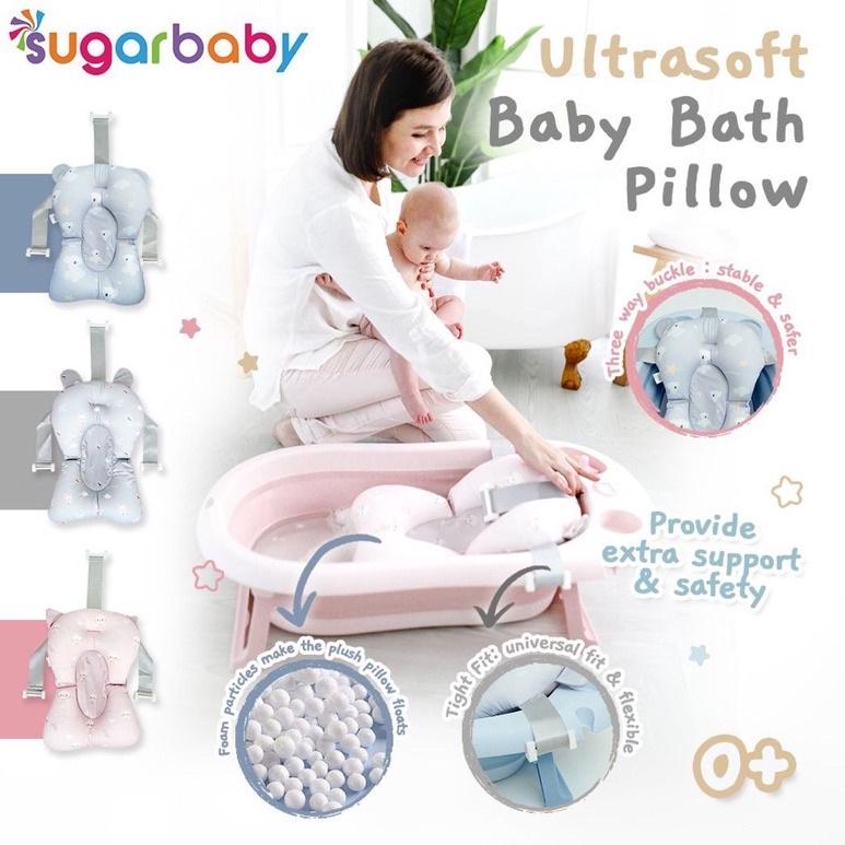 9A3 Sugarbaby Ultrasoft Baby Bath Pillow / Bantal Mandi Bayi Bantal Alas Mandi Pillow bath baby bath