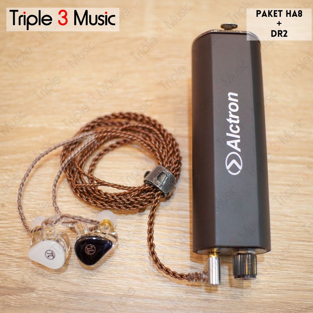 Paket IN EAR MONITOR iem panggung Pi Audio With Amply hp alctron HA8