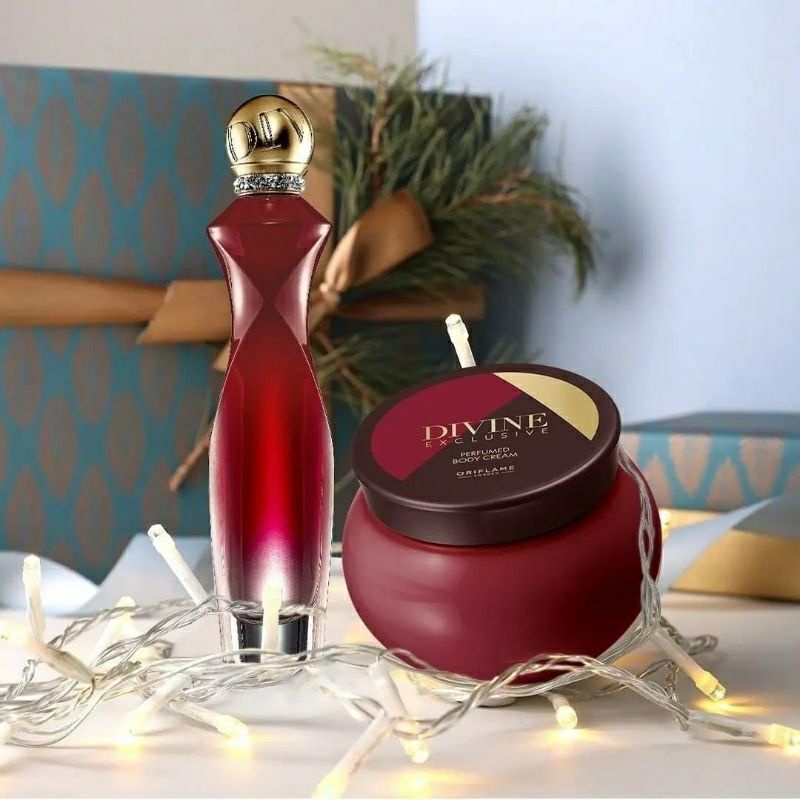 Divine Exclusive Eau de Parfum / Divine Exclusive perfumed body cream / parfum divine terbaru