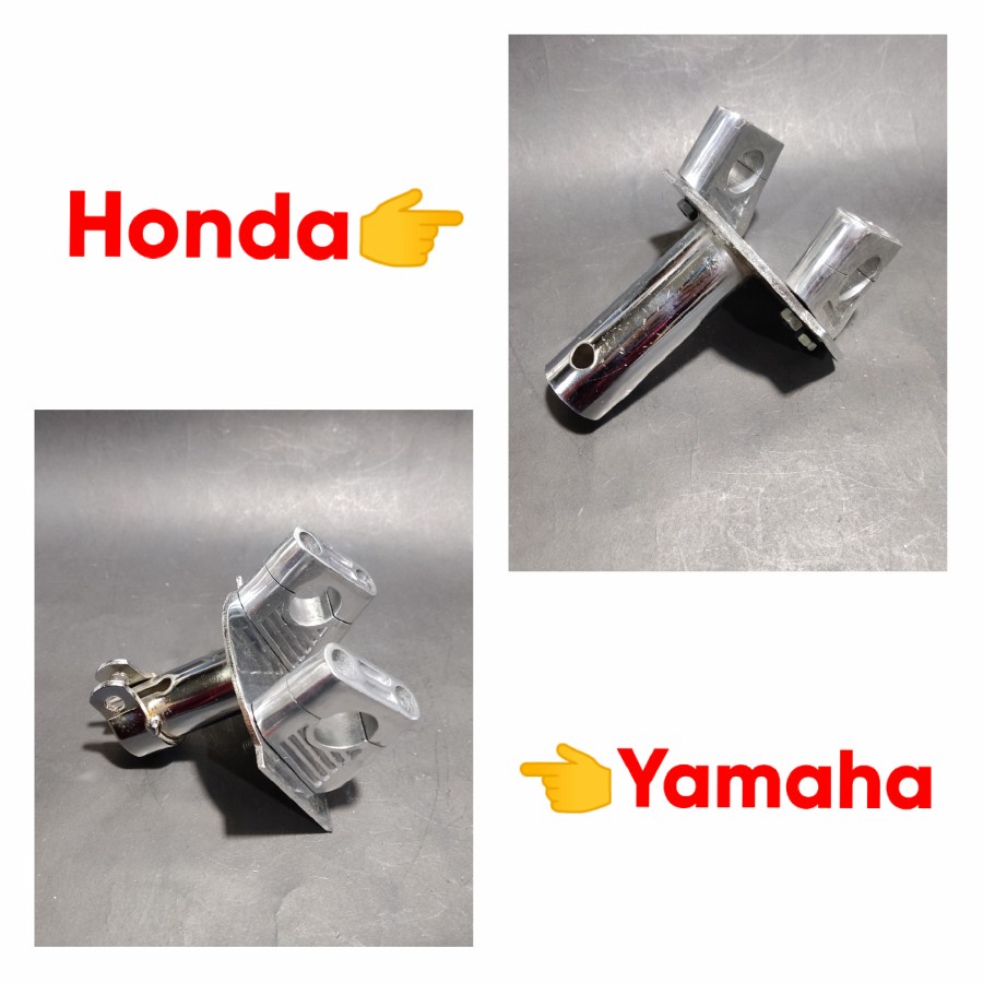 Adaptor dudukan stang matic bebek Yamaha Mio Vega Jupiter MX MX king dll