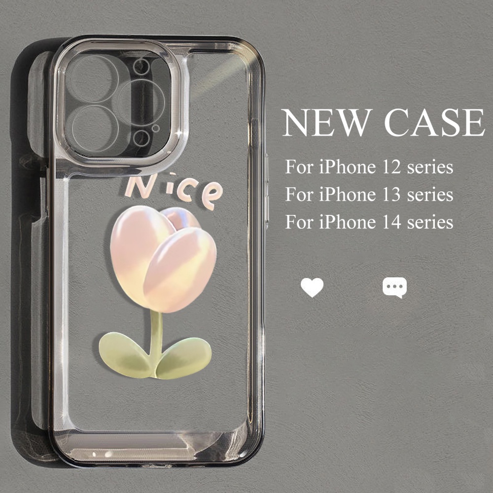 Case Bahan Akrilik TPU Transparan Tahan Banting Untuk iPhone 14 13 12 11 Pro Max XS Max XR X 14 8 7 Plus SE 2020 2022