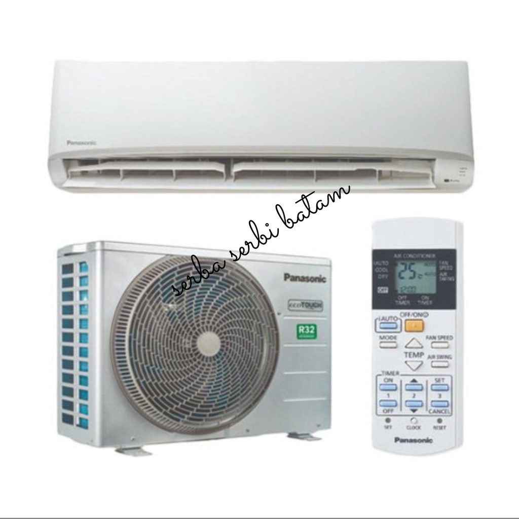 AC Panasonic 0.5PK CS-YN5WKJ CU-YN5WKJ YN5WKJ CSYN5WKJ 5WKJ 0,5 1/2PK - Unit Only BATAM