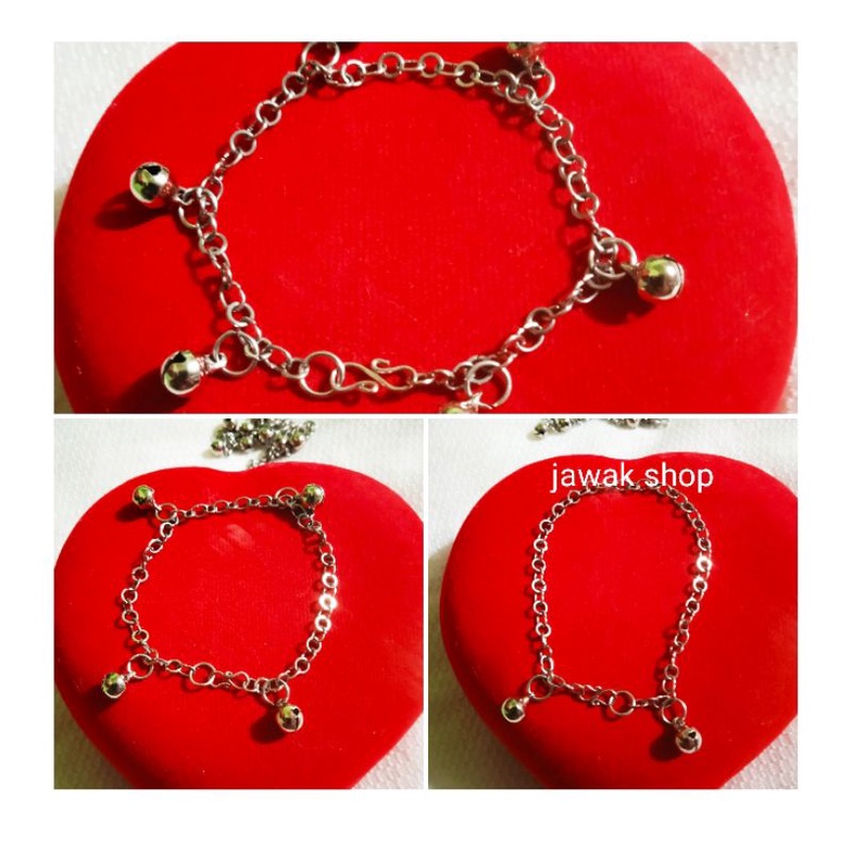GELANG KAKI BAYI MONEL KERINCING (KHUSUS KAKI BAYI) D0000245