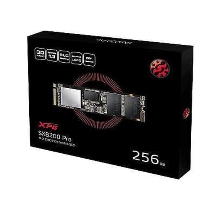 SSD ADATA XPG SX8200 Pro 256GB M.2 NVMe PCIE