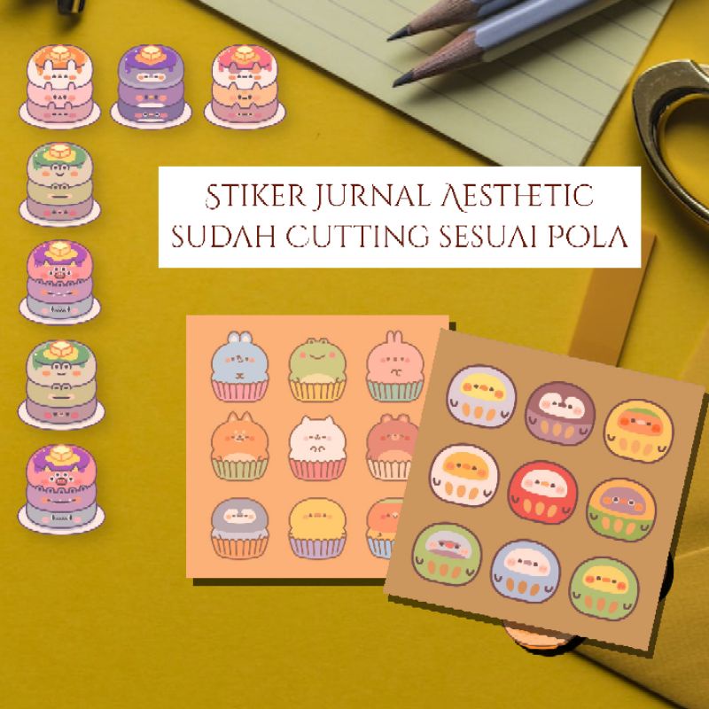 

MYUME.STORE || STIKER AESTHETIC KOREAN FOOD KARAKTER FOOD SUDAH CUTTING