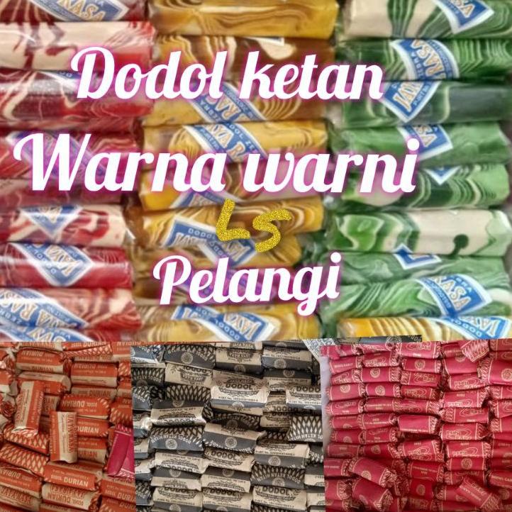 

Paket Ekslusif--dodol ketan warna warni//dodol pelangi