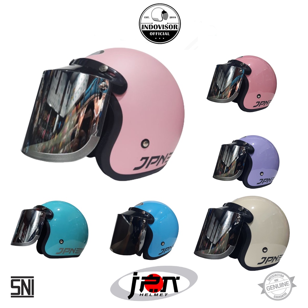 Helm JPN Warna Pastel Original