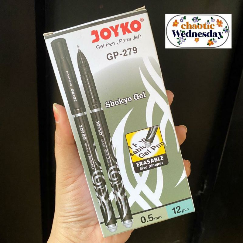 

Pena Bolpen Pulpen Joyko BISA DIHAPUS GP-279 per pc