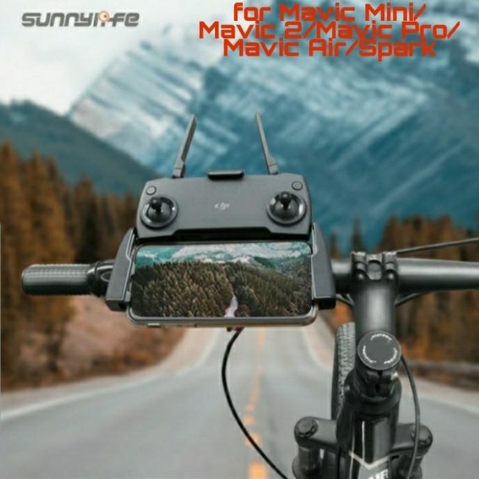 [ Promo ] Sunnylife Remote Controller Bicycle Bracket Dji Mavic Mini Mavic 2 Air - Drone Kamera Dan 