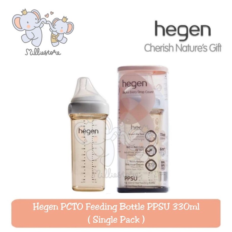 Hegen PCTO 330ml/11oz Feeding Bottle PPSU - Single Pack