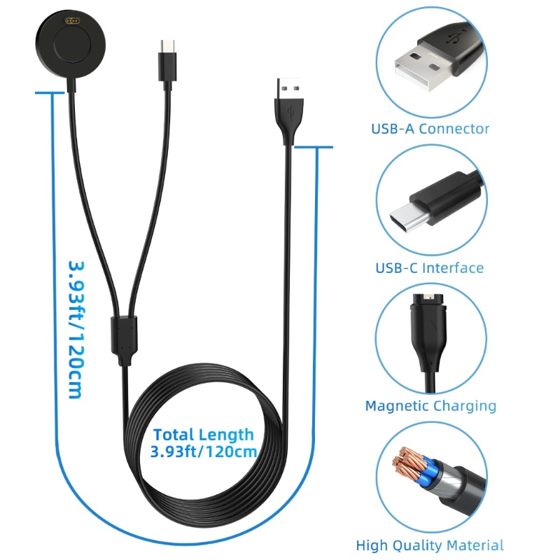 Cre Bracket Adapter Charger Power Kabel USB Untuk Fenix 5 5X 7 945 245