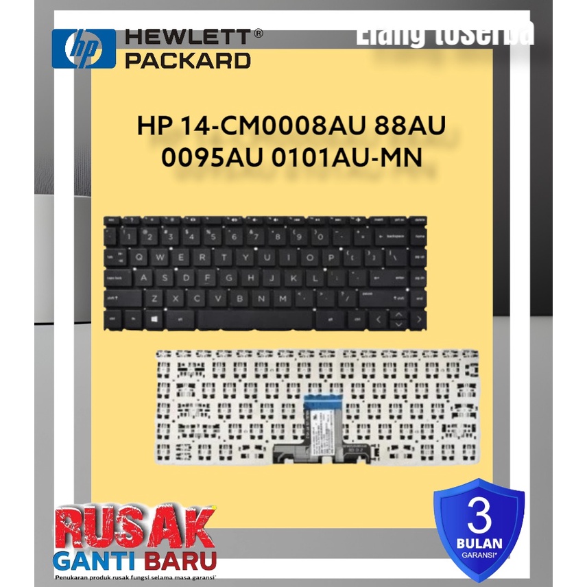 Jual Keyboard Laptop Hp 14cm0008AU 14cm0088AU 14cm0095AU 14cm0101AU