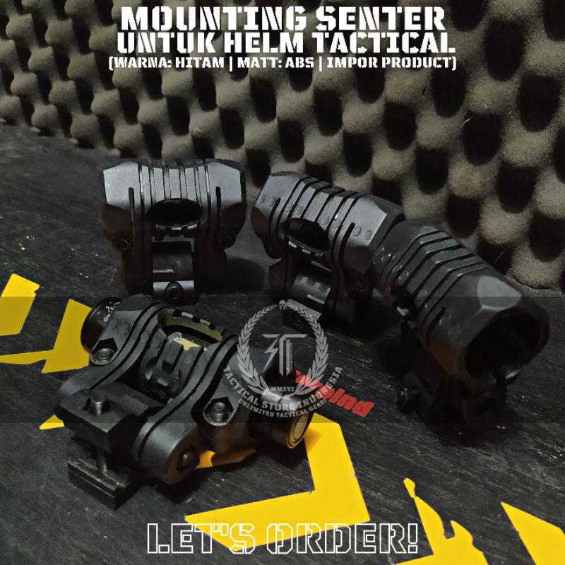 Mounting Senter Helm Tactical Besar - TSI Series