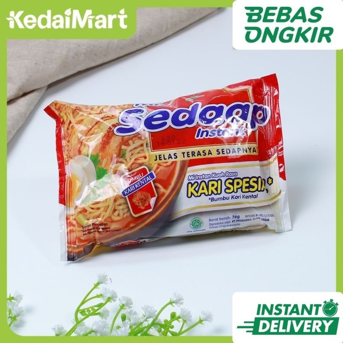 

NEW Mie Sedaap Rasa Kari Kental Spesial 75 Gram