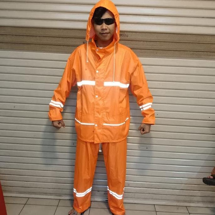 Jas Hujan RED BIRD 101 SUIT PROJECT KUNING JAS HUJAN PROYEK SETELAN JAS HUJAN DEWASA