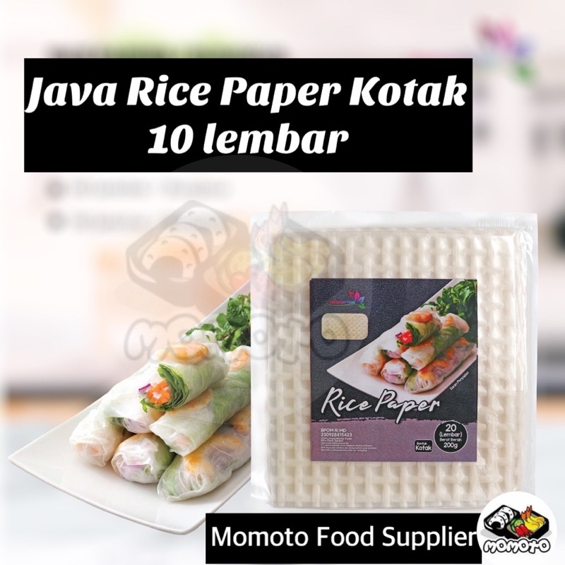 

Rice paper KOTAK / Banh Trang High Quality Kulit Lumpia Vietnam