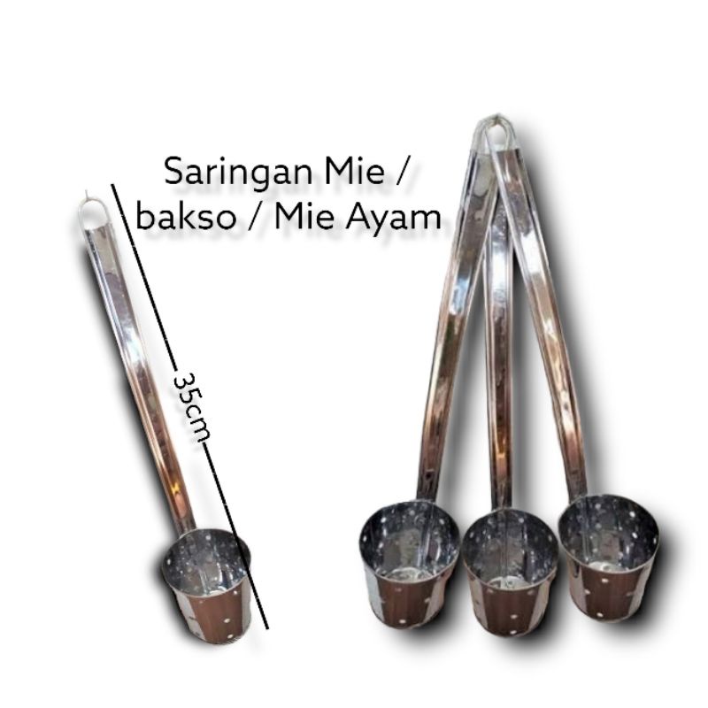 Saringan Mie Kocok/Saringan Mie Ayam/Saringan Mie Stainless/ Saringan Bakmie/Saringan