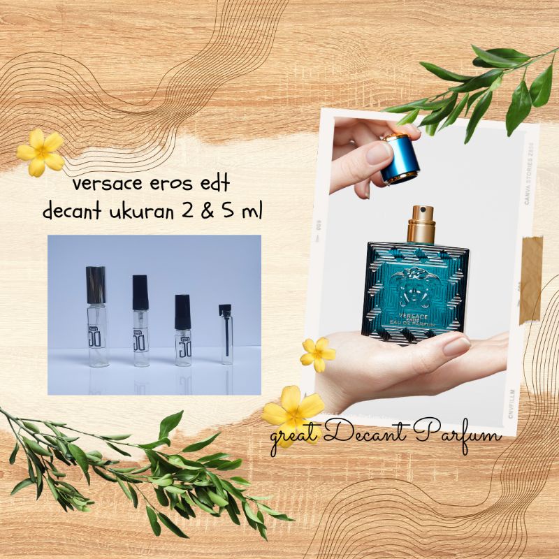 Versace Eros edt decant parfum