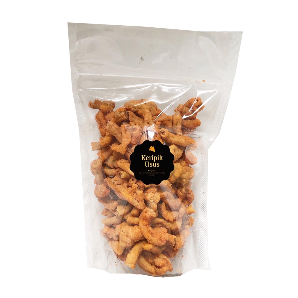 [DELISH SNACKS] Keripik Usus (M) 260gr / Snack Cemilan / Camilan Asin Gurih