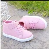 Sepatu Sneakers Anak Boots Polos