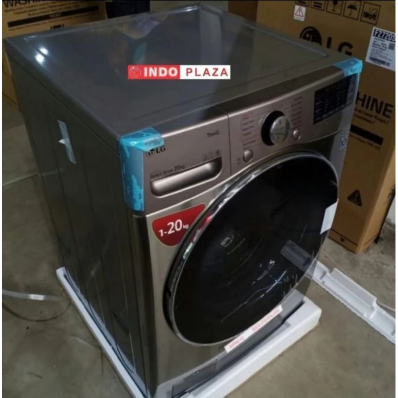MESIN CUCI LG F2720SVRV FRONT LOADING 20 Kg INVERTER + STEAM + AI DD