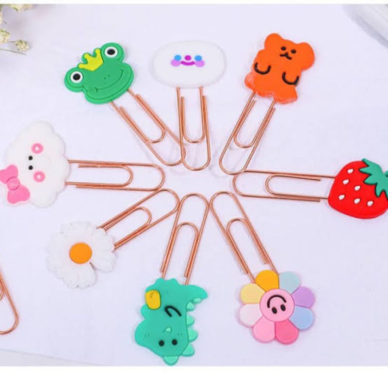 

Paper Clip Karakter Untuk Pembatas Buku Paper Clip Klip Trigional Kertas