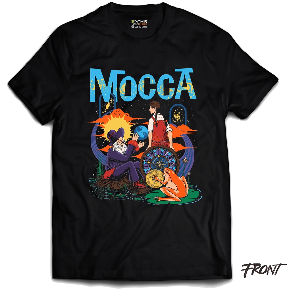 T-shirt Merchandise Band MOCCA Artwork | Easy Like