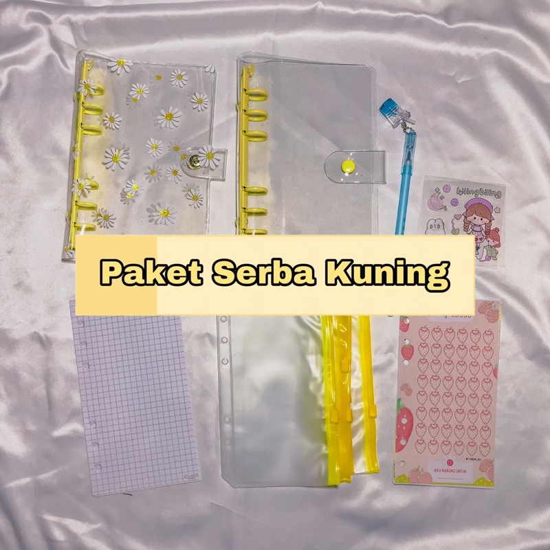paket lengkap binder A6 || paket lengkap binder keuangan || binder jelly A6