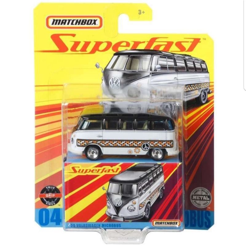 Matchbox Superfast '59 Volkswagen Microbus Metal Diecast