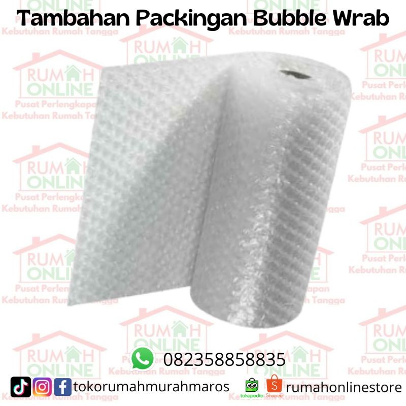 

Tambahan Packingan Bubble Wrab