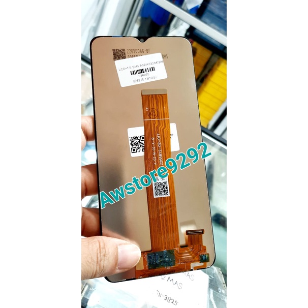 Layar Sentuh LCD TS Touchscreen Fullset Samsung A02 A12 A32 5G M12 A125 A022 A125F A326 M127 OLED2 BLACK