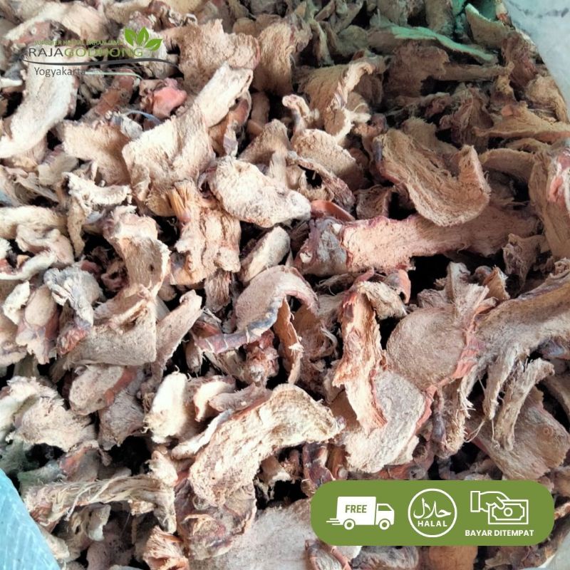 lengkuas / laos merah kering berkualitas 500 gram dan 1 kg