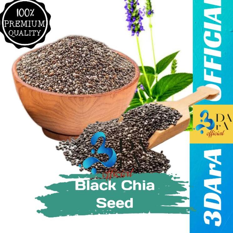 

Terlaris Today Organic Black Chia Seed 500gr Premium 