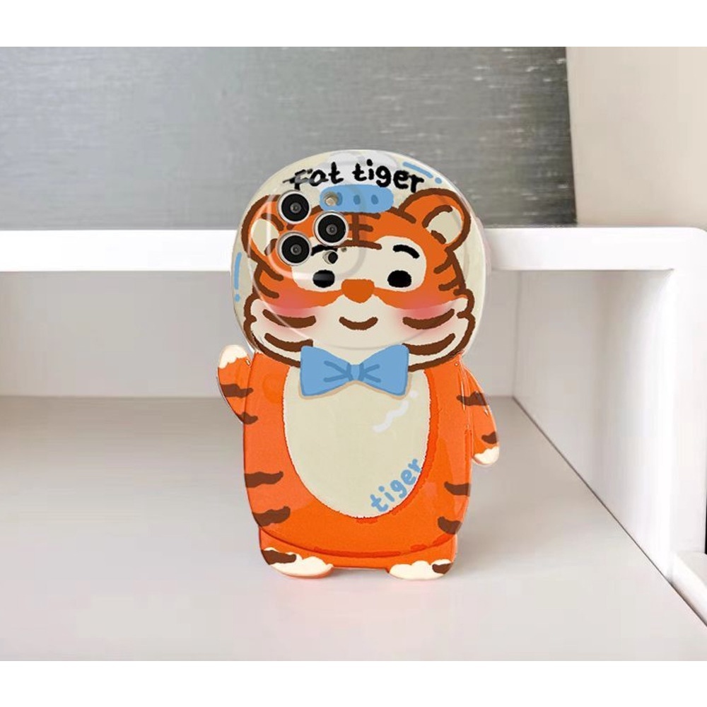 Soft Case Desain Kartun Harimau Untuk IPhone 12 13 14 11 Pro Max X Xs Max Xr vfgbx