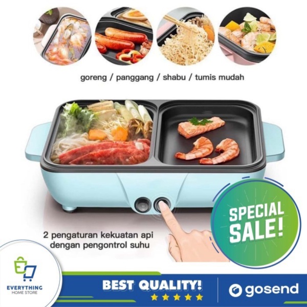 Dijual Alat Panggang dan Rebus Portable Elektrik Murah